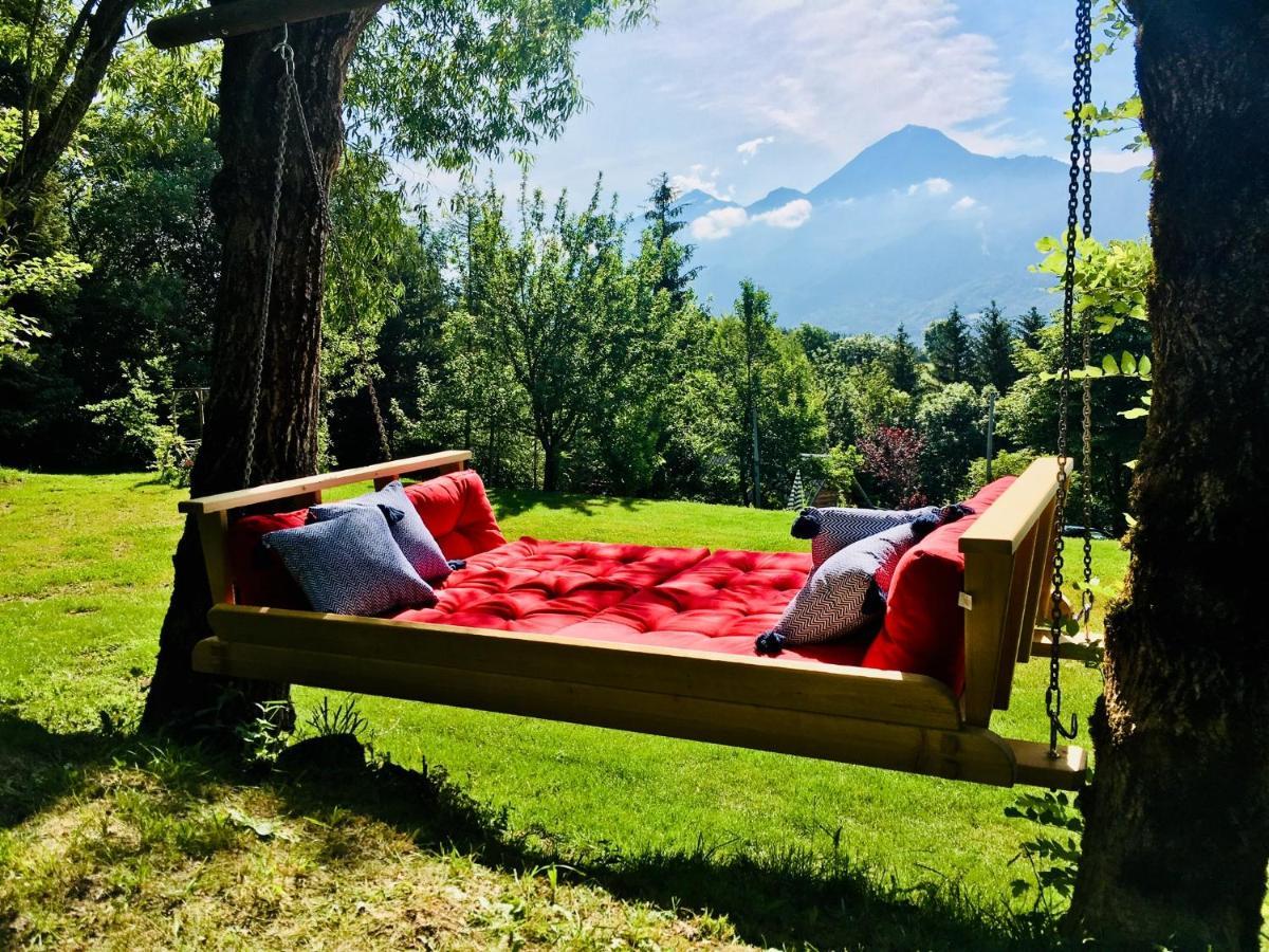 Chambre D'Hotes La Grange Des Ecrins Chabottes Exteriör bild